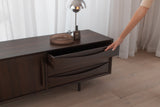 Winslow Entertainment Unit - Walnut Smoke