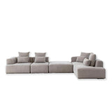 Axel Full Modular Lounge - Grey Gum