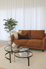 Blaire 2 Seater - Caramel