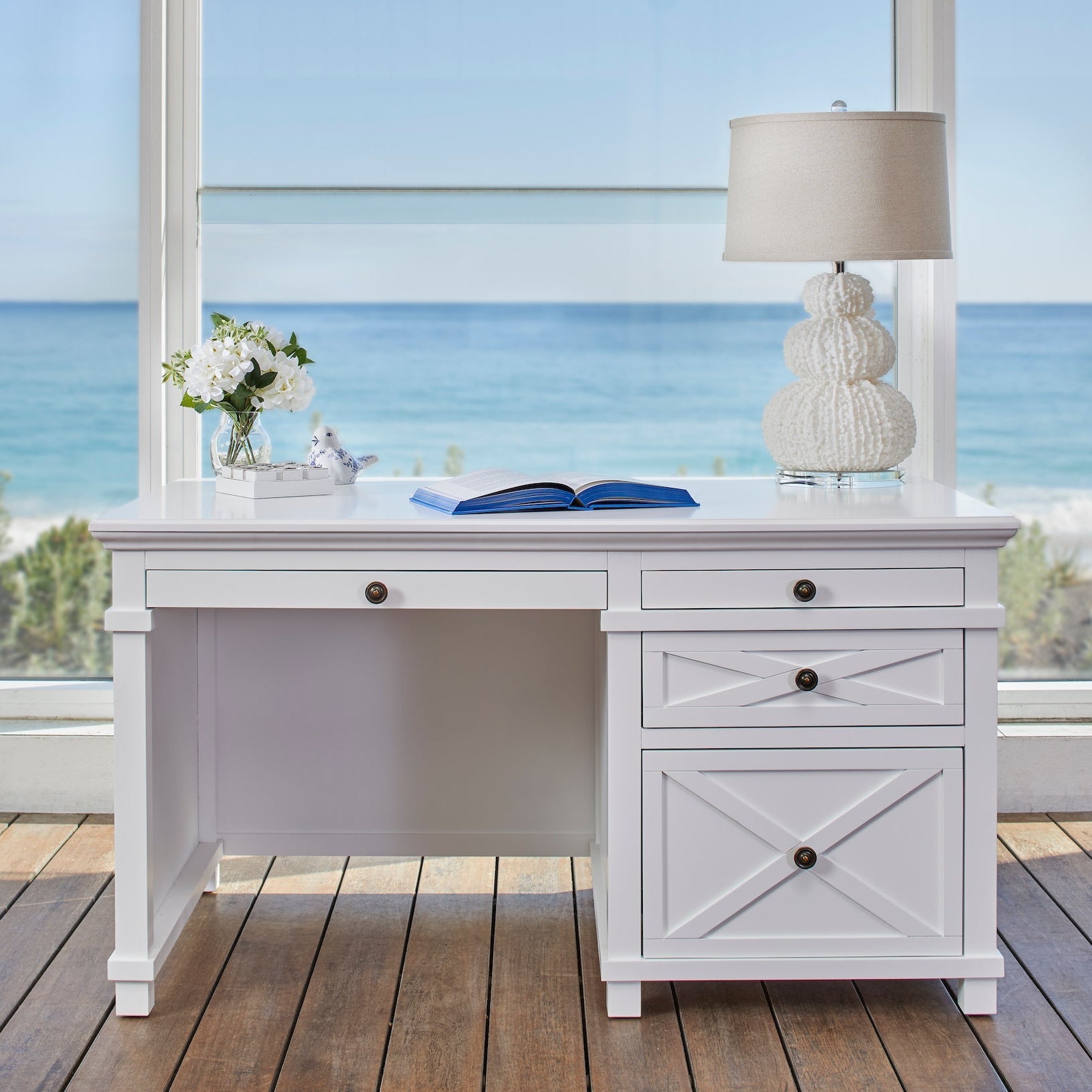 Buy White Hampton Style Desk in Perth, Osborne Park, Joondalup WA The