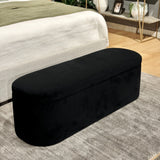 Edie Storage Bench - Black