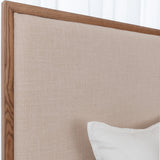 Kingsley King Bed - Flaxseed & Antique Oak