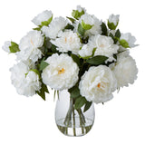 Peony Mix - Claire Vase White