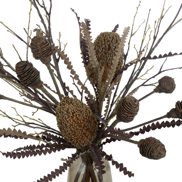 Banksia Brach Mix - Williams Vase