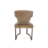 Gigi Velvet Dining Chair - Champagne
