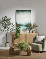 Spider Plant Garden Pot Green-Black