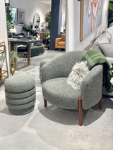 Solace Boucle Armchair - Sage