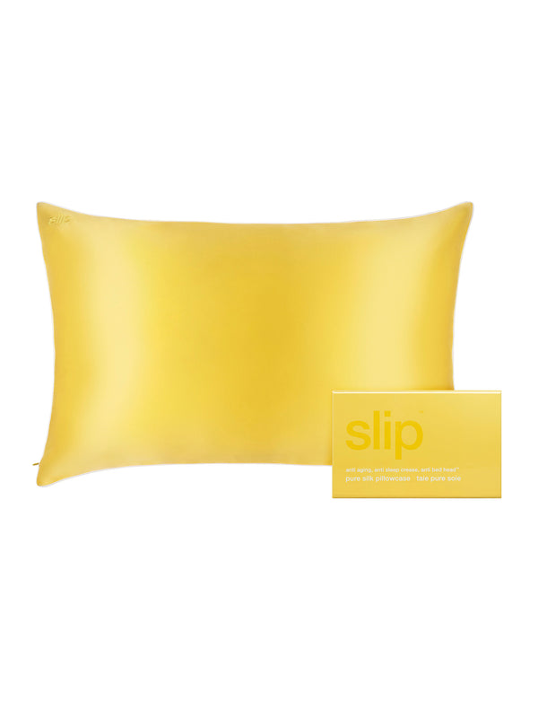 Slip Silk Pillowcase - Limoncello