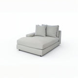 Sidney LHS Chaise - Cuddle Grey Gum