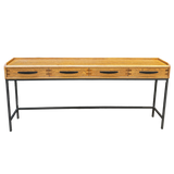 Portland 4 Drawer Console