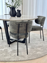 Bowie Dining Chair - Moss