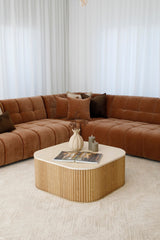 Travertine Coffee Table