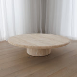 Alto 1000 Coffee Table - White Travertine