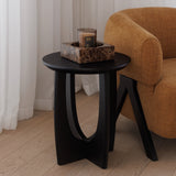 Arc Side Table - Ebony