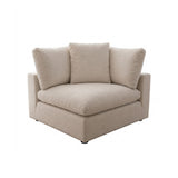Replica Cloud Single Seat with Arm/Corner - Harpo Natural