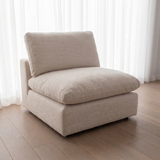 Replica Cloud Armless Chair - Harpo Natural