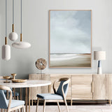 Aurea Shoreline II Canvas - Woodland Natural Frame