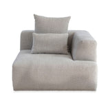 Axel 1.5 Seater with RHS Arm - Grey Gum