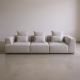 Axel 4 Seater Lounge - Grey Gum