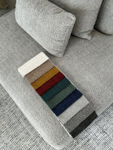 Axel Ottoman - Grey Gum