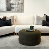 Lazuli Boucle Ottoman