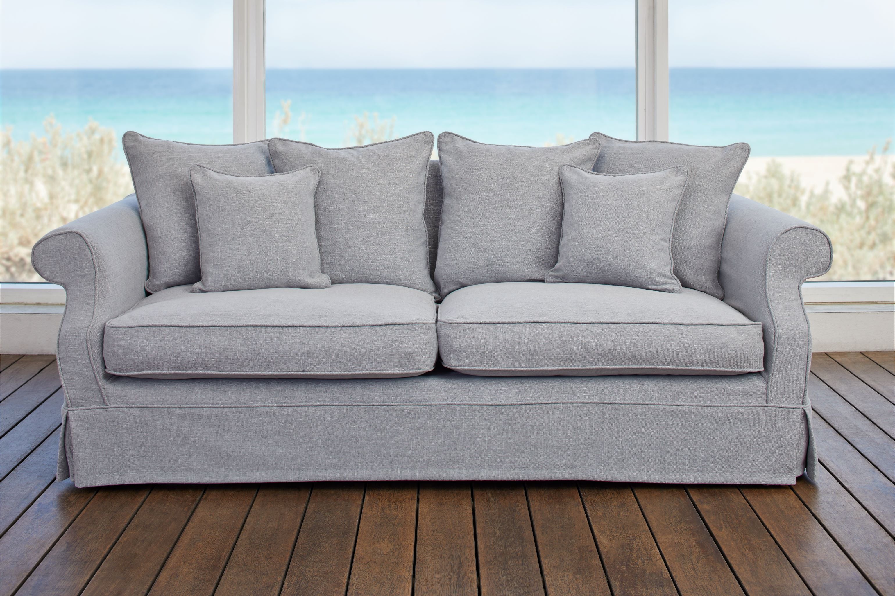 Buy Belle 3 Seater Grey Sofa in Perth, Osborne Park, Joondalup The