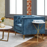 Bloomsburg Armchair - Indigo