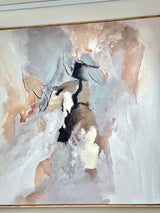 Drift Hand Painted Wall Art - Brown