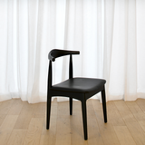 Elm Elbow Chair - Black