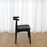 Elm Elbow Chair - Black