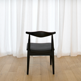 Elm Elbow Chair - Black