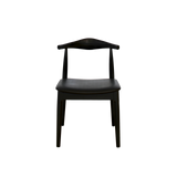 Elm Elbow Chair - Black
