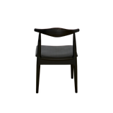 Elm Elbow Chair - Black