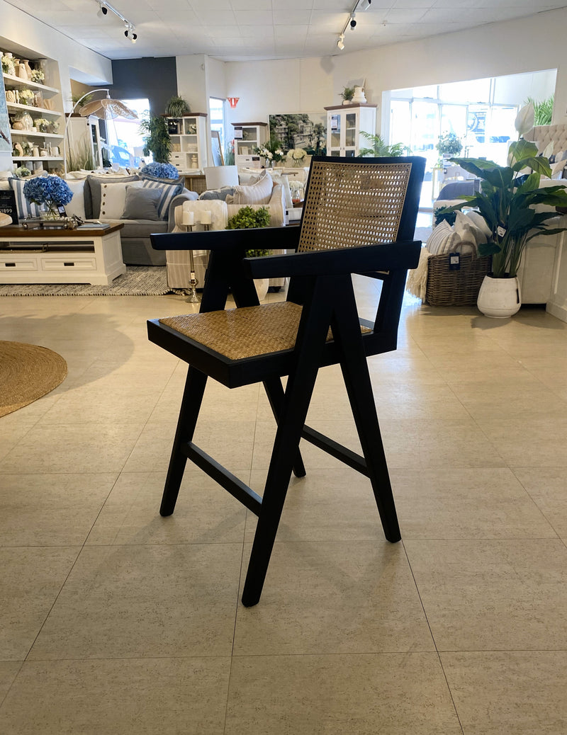 Cafe Counter Stool - Black
