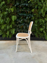 Camilla Elm Wood Chair - White