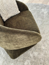 Noa Swivel Chair - Olive