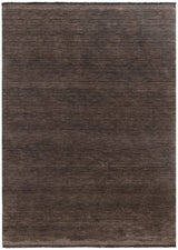 Carmine Hand-Knotted Wool Rug - Brown