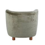 Maeve Armchair - Sage/Walnut