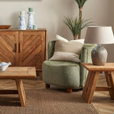 Maeve Armchair - Sage/Walnut