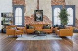 Chiswick Leather 3 Seater Sofa