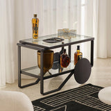 Claude Bar Trolley - Black
