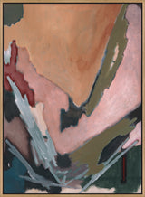 Clay Horizons I Canvas - Woodland Natural Frame