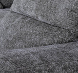 Zayn 4 Seater with Chaise & Console - Marshmallow