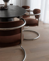 Oliver Dining Chair - Mohe Rust