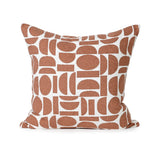Coral Pop Fabric Cushion