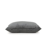 Cord Lumbar Cushion - Grey