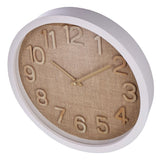 Cunene Weave Wall Clock - Brown
