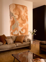 Echo Pure Linen Cushion - Toffee