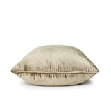 Coco Piped Velvet Cushion - Vintage Gold