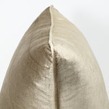 Coco Piped Velvet Cushion - Vintage Gold